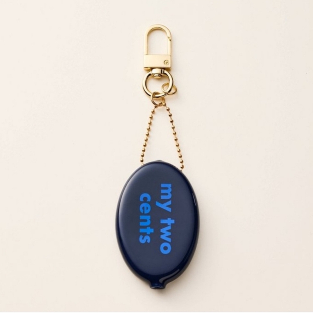 kate spade x Target "My Two Cents" Coin Purse Bag Charm Keychain NWT & SOLD OUT